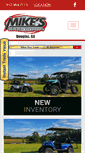 Mobile Screenshot of mikesgolfcartsga.com